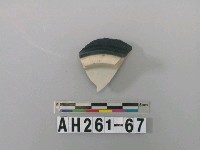 藏品(鈷藍釉瓷圈足殘件)的圖片